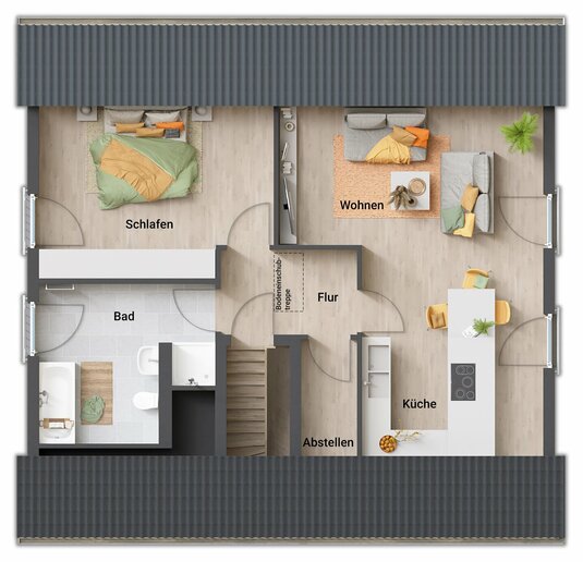 Grundriss-Einfamilienhaus-Mitwachshaus-Flair-148-Dachgeschoss-mit-Einliegerwohnung