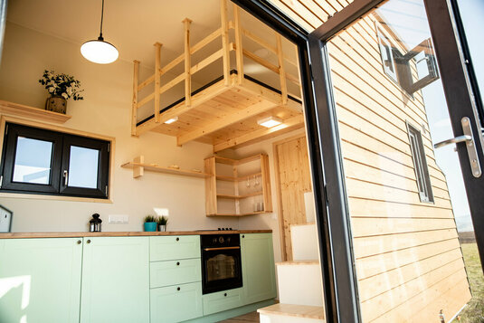 Innenraumgestaltung eines Tiny Houses