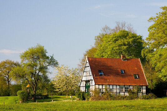 Fachwerkhaus auf dem Land