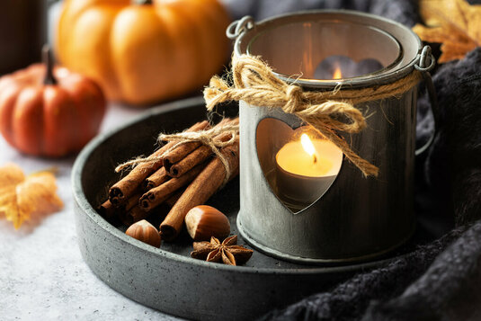 Herbstdekoration