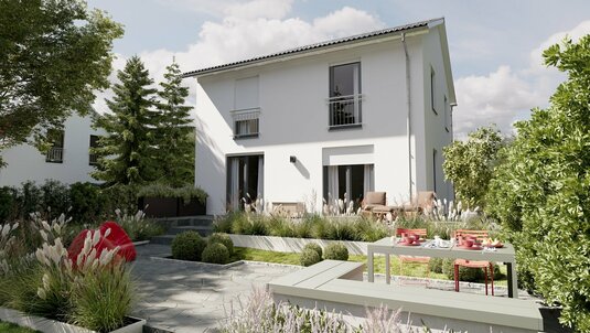 Stadthaus-Flair-124-Garten-Satteldach