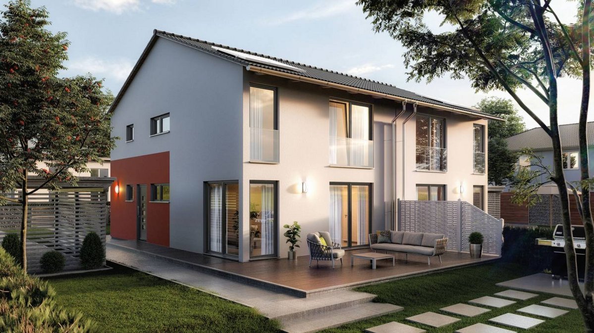 Doppelhaus-Aura-136-Satteldach-Schwarz-Garten